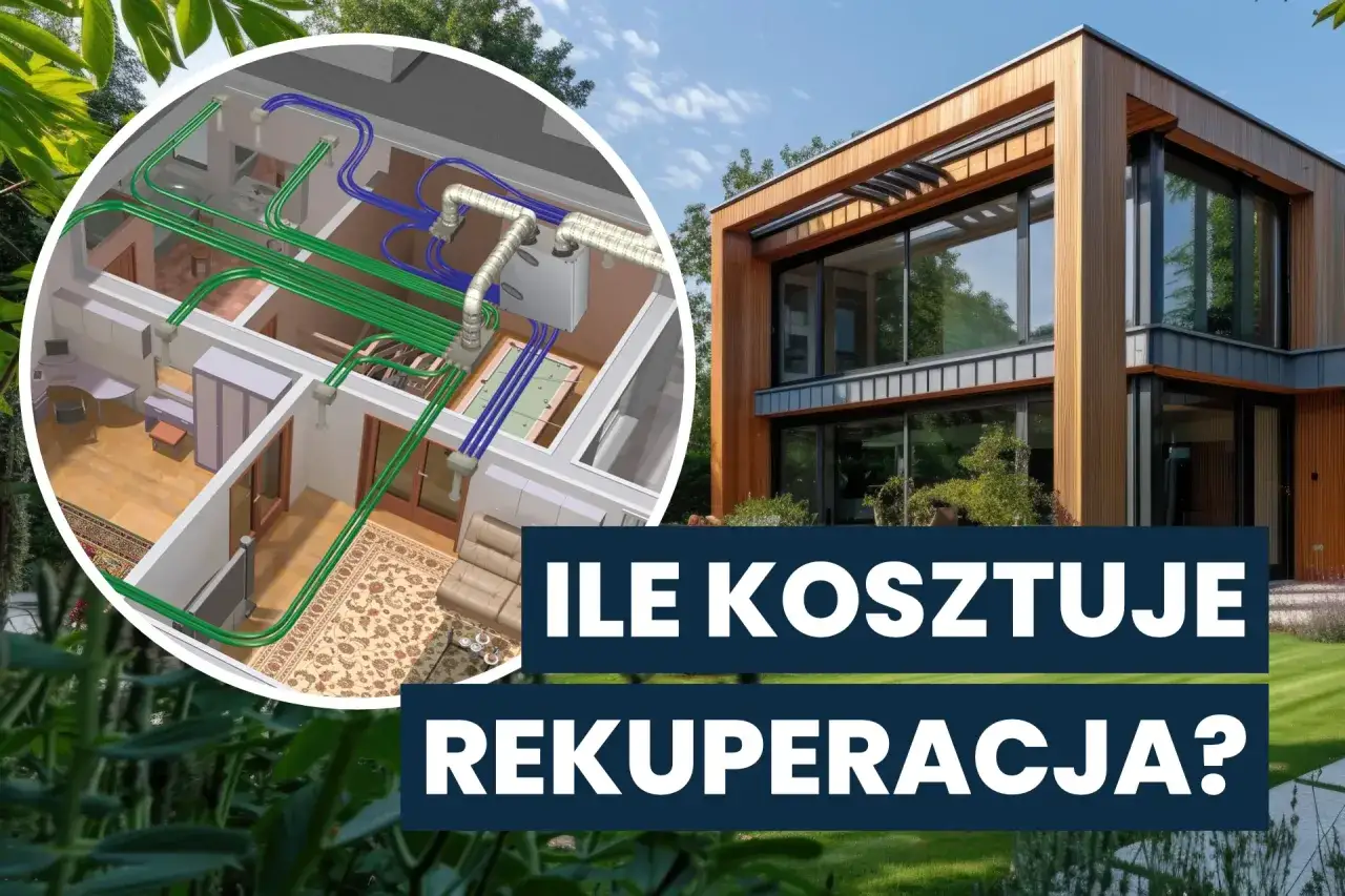 Nowoczesny dom i schemat rekuperacji. Dowiedz się, jaki jest rekuperacja koszt i czy warto zainwestować w wentylację mechaniczną z odzyskiem ciepła.